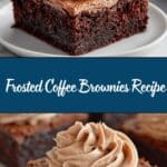 Frosted Coffee Brownies Recipe