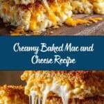 Creamy Baked Mac and Cheese Recipe