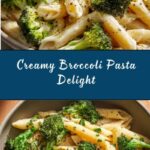 Creamy & Cheesy Broccoli Pasta Recipe