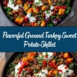 Ground Turkey Sweet Potato Skillet Recipe