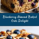 Baked Oats with Blueberries and Almonds Recipe
