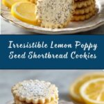 Lemon Poppy Seed Shortbread Cookies Recipe