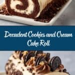 Cookies and Cream Cake Roll Recipe