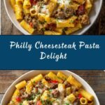 Classic Philly Cheesesteak Pasta Recipe