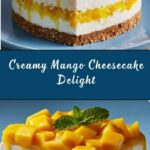 Unbaked Cheese and Mango Cake Recipe