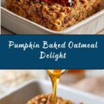 Pumpkin Baked Oatmeal Recipe
