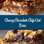 Healthy Chocolate Chip Oat Bars Recipe