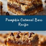 Pumpkin Oatmeal Bars Recipe