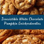 White Chocolate Pumpkin Snickerdoodles Recipe