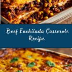 Beef Enchilada Casserole with Corn Tortillas Recipe