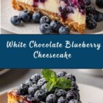 White Chocolate Blueberry Cheesecake Recipe