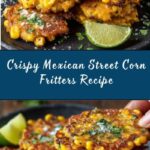 Mexican Street Corn Fritters Recipe