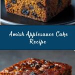 Amish Applesauce Cake Recipe