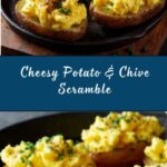 Scrambled Eggs with Grated Potato and Chives Recipe