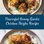 Honey Garlic Slow Cooker Chicken Thighs Recipe