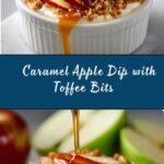 Cream Cheese Caramel Apple Dip with Toffee Bits Recipe