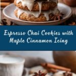 Espresso Chai Cookies with Maple Cinnamon Icing Recipe