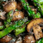 Sautéed Asparagus and Mushrooms Recipe