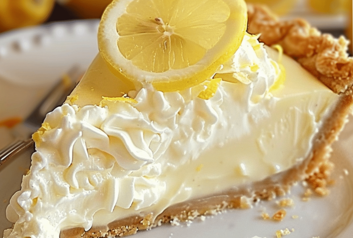 No-Bake Cream Cheese Lemonade Pie Recipe