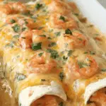 Shrimp Enchiladas with Cream Sauce Recipe