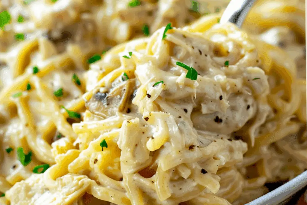 Easy Chicken Tetrazzini Recipe