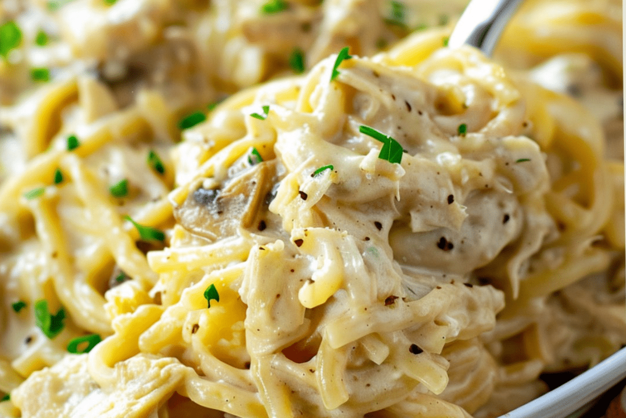 Easy Chicken Tetrazzini Recipe