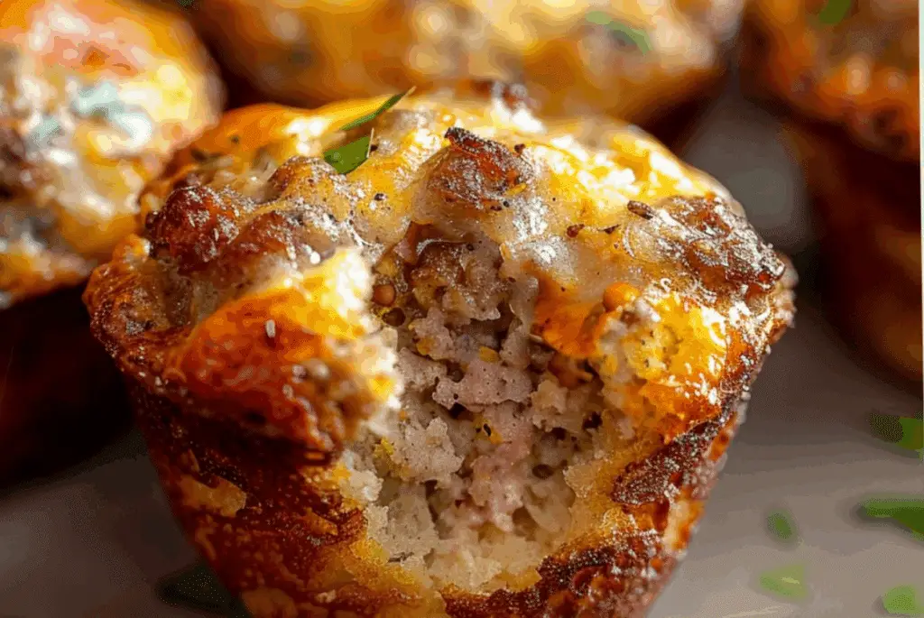 Easy Sausage Breakfast Muffins Recipe
