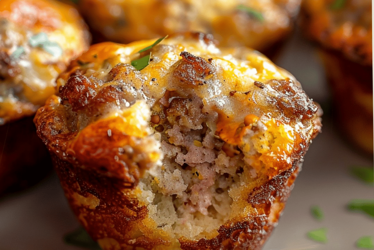Easy Sausage Breakfast Muffins Recipe