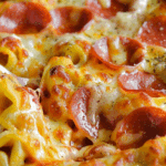 Cheese Tortellini Pepperoni Pizza Casserole Recipe