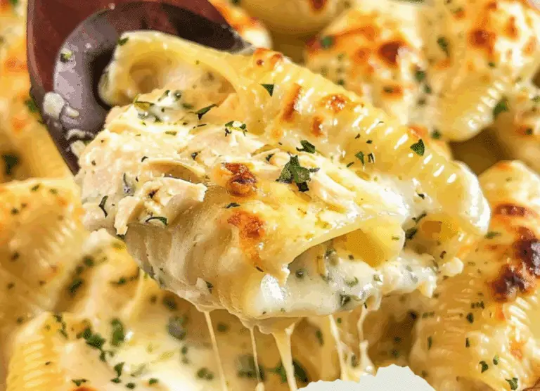 Million Dollar Chicken Alfredo Stuffed Shells Recipe