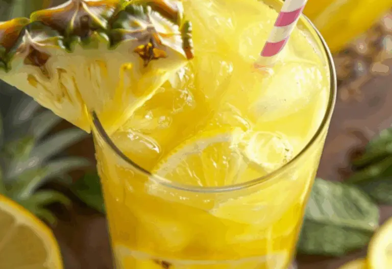 Pineapple Lemonade Punch Recipe
