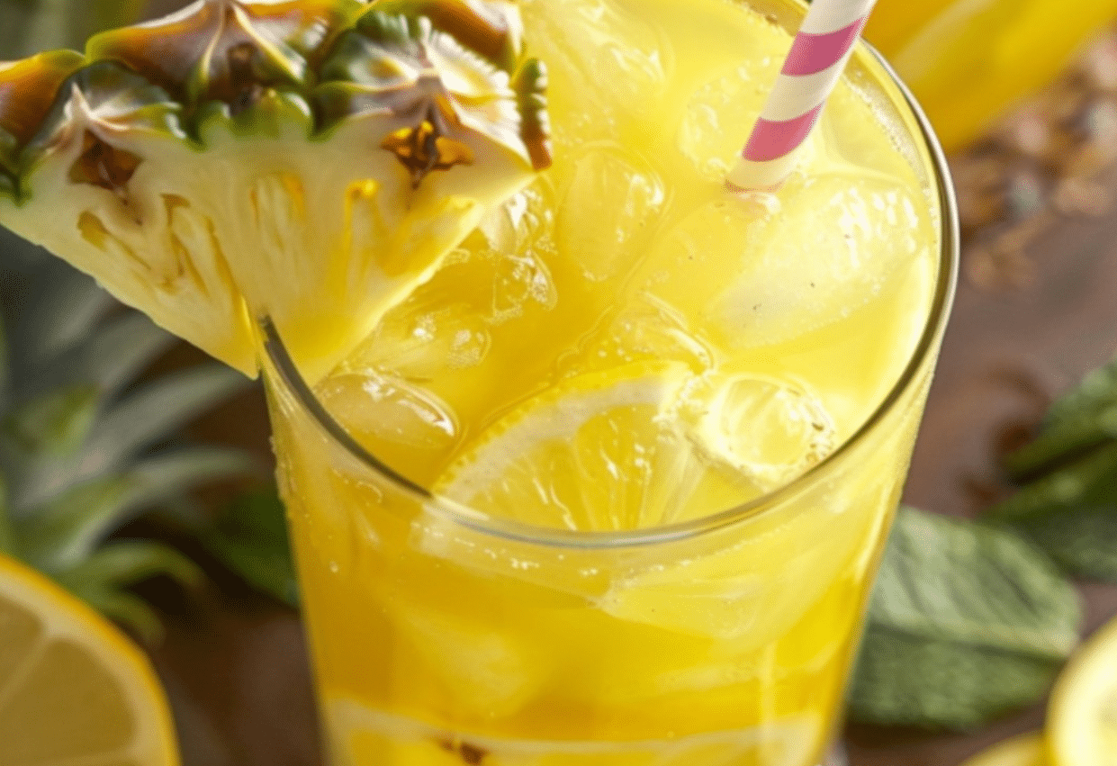 Pineapple Lemonade Punch Recipe