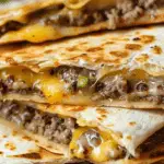Blackstone Cheeseburger Quesadilla Recipe