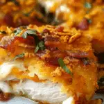 Cream Cheese and Bacon Stuffed Doritos Chicken Recipe