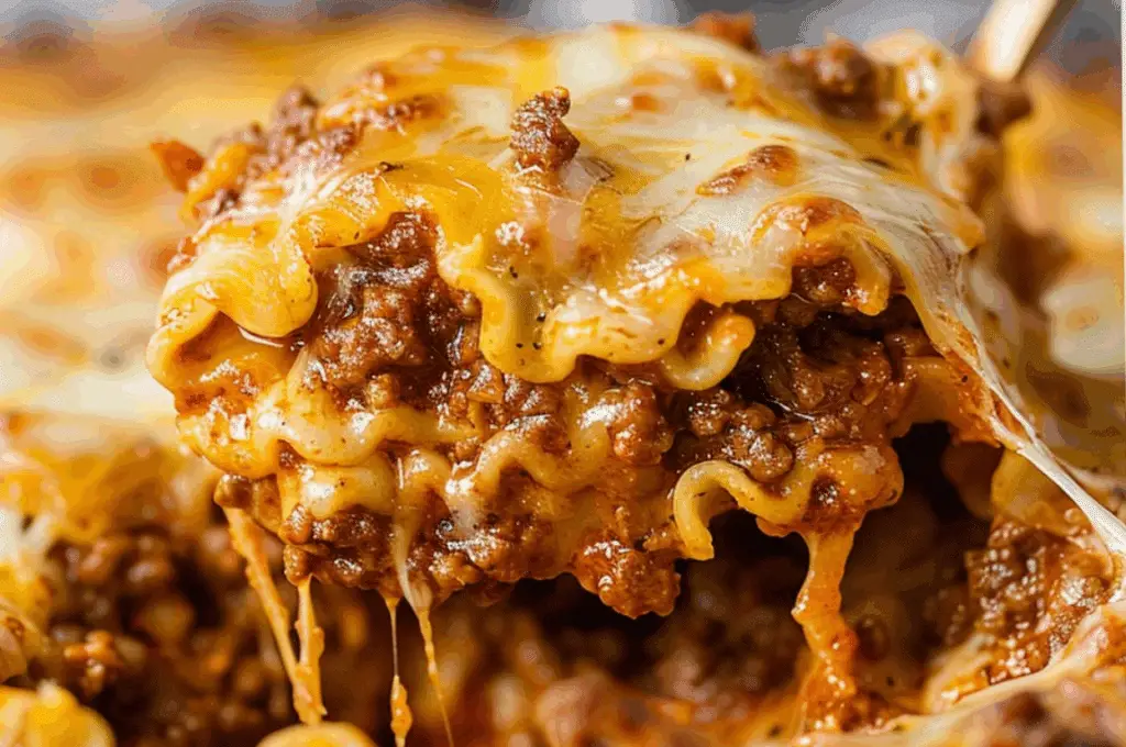 Sloppy Joe Casserole with Manwich Recipe