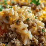 Easy Hamburger Rice Casserole Recipe