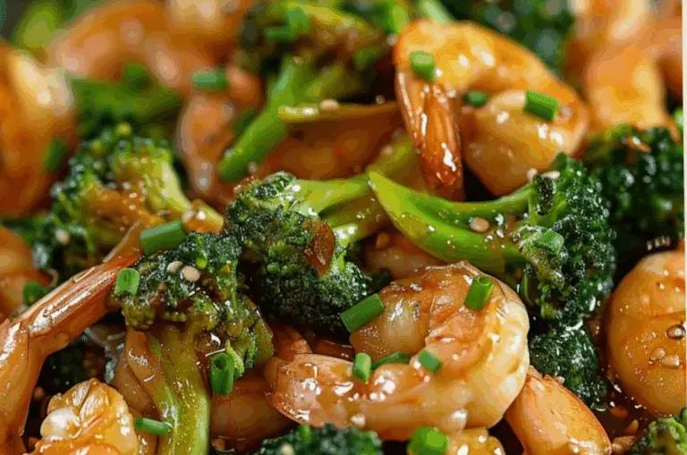 Shrimp and Broccoli Stir Fry in Garlic Sauce Recipe