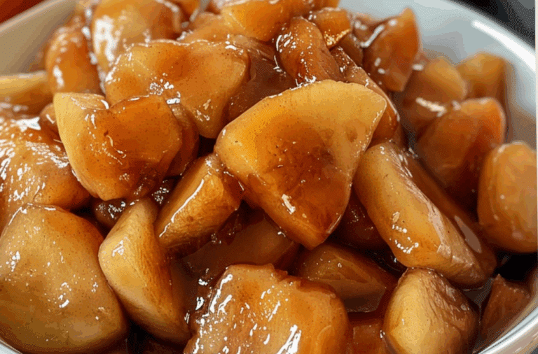 Slow Cooker Cracker Barrel Fried Apples Recipe