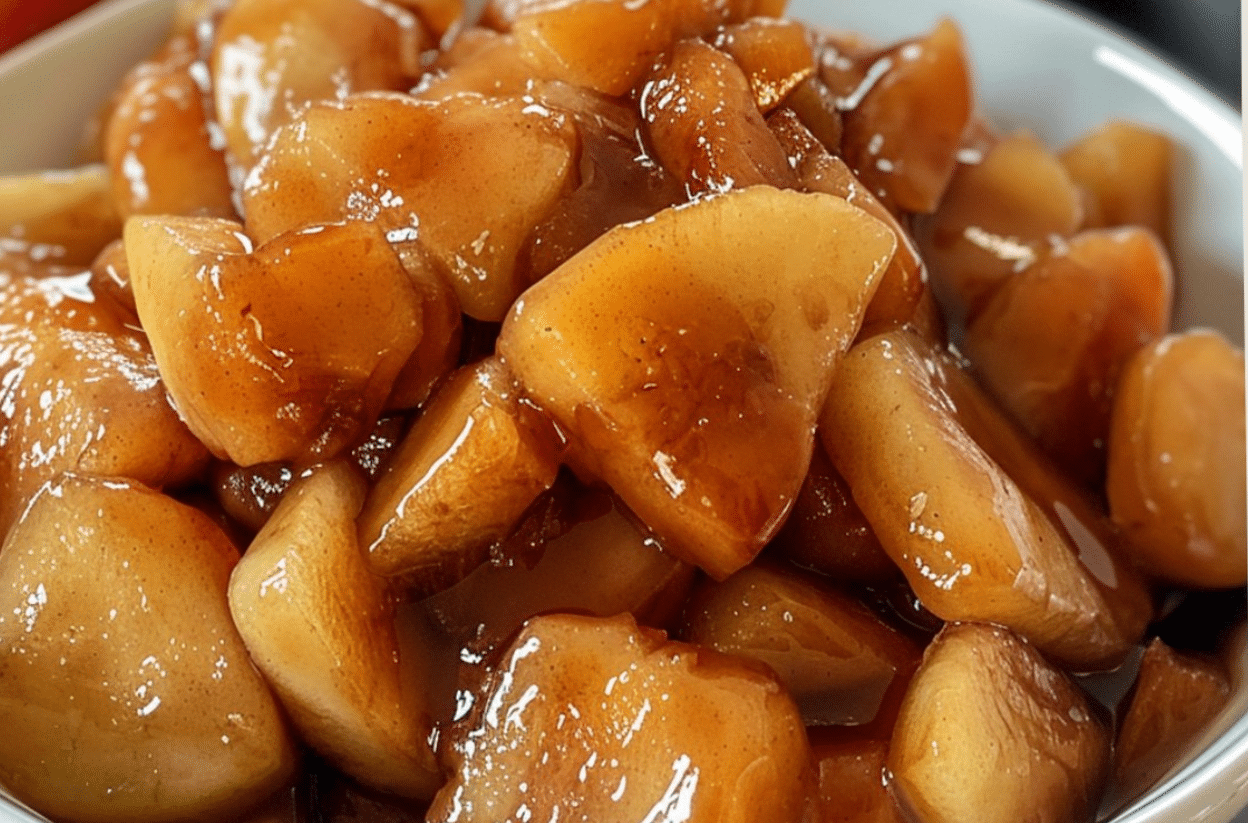 Slow Cooker Cracker Barrel Fried Apples Recipe