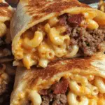 Mac & Cheese Bacon Burger Rolls Recipe