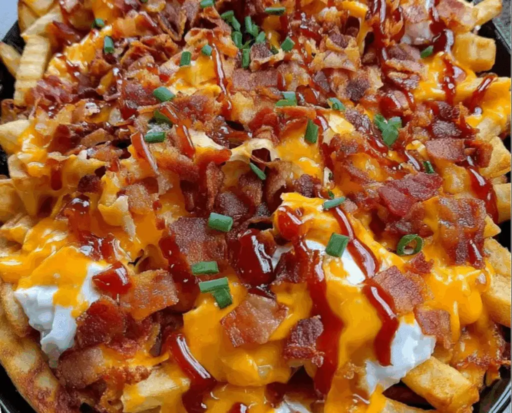 BBQ Bacon Cheese Fry Mountain Recipe