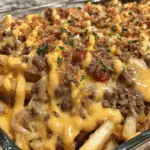 Cheeseburger French Fry Bake Recipe