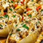 Creamy Cajun Chicken Stuffed Shells Recipe