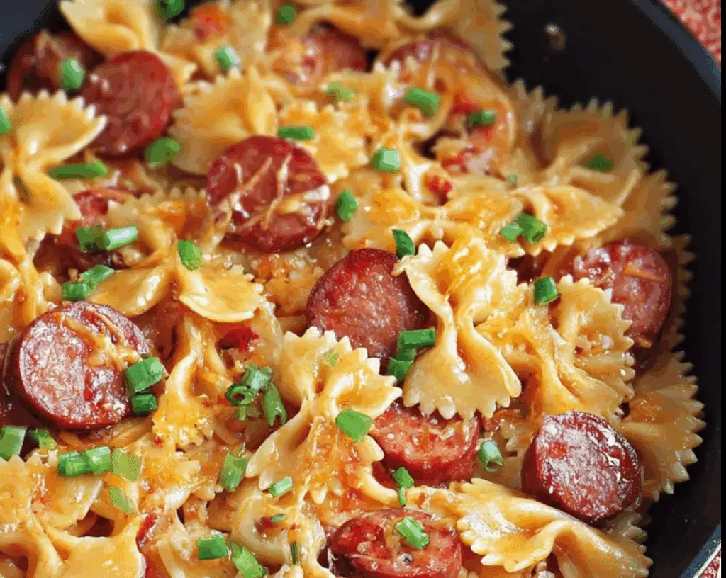 One Pot Kielbasa Pasta Recipe