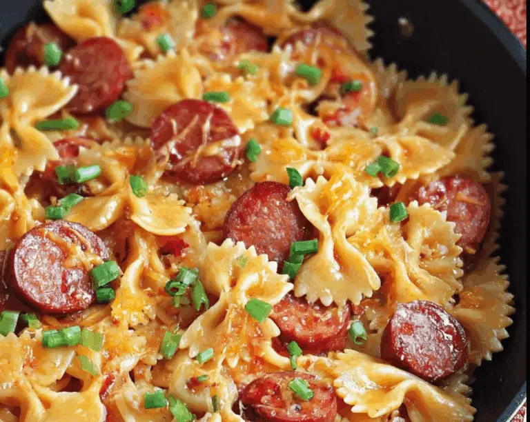 One Pot Kielbasa Pasta Recipe