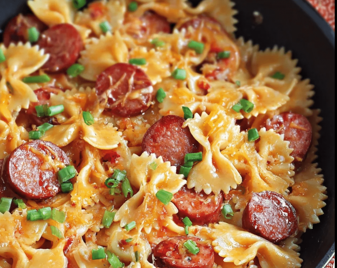 One Pot Kielbasa Pasta Recipe