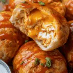 Cheesy Buffalo Chicken Bombs Recipe
