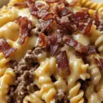 Loaded Bacon Cheeseburger Pasta Skillet Recipe