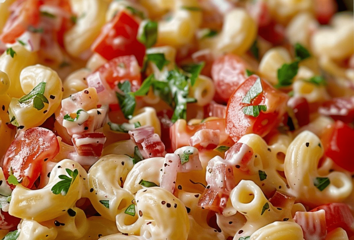 BLT Macaroni Salad Recipe
