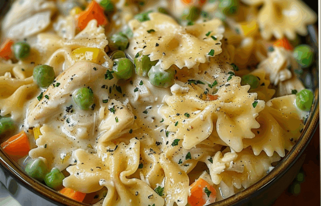 Chicken Pot Pie Pasta Recipe